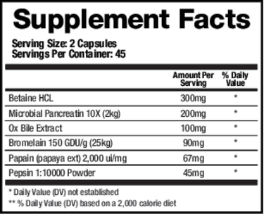 Support Digestion * BioMatrix Supplement - Conners Clinic